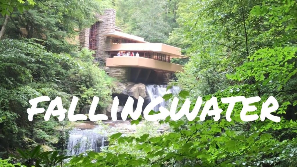 FALLINGWATER - TOUR of FRANK LLOYD WRIGHT'S ACHITECTURE - vlog