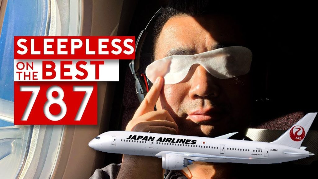 SLEEPLESS on the BEST B787 - Japan Airlines