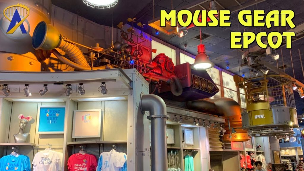 MouseGear Gift Shop Tour at Epcot - 1999-2020