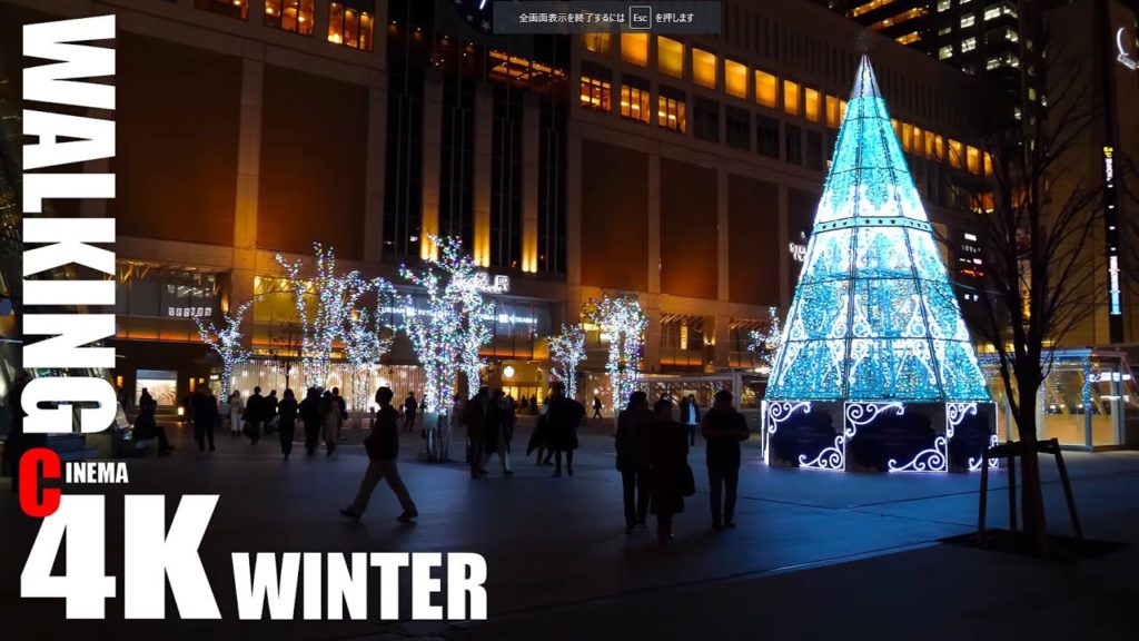 第39回 さっぽろホワイトイルミネーション 2019 アカプラから札幌駅までの散歩 C4K