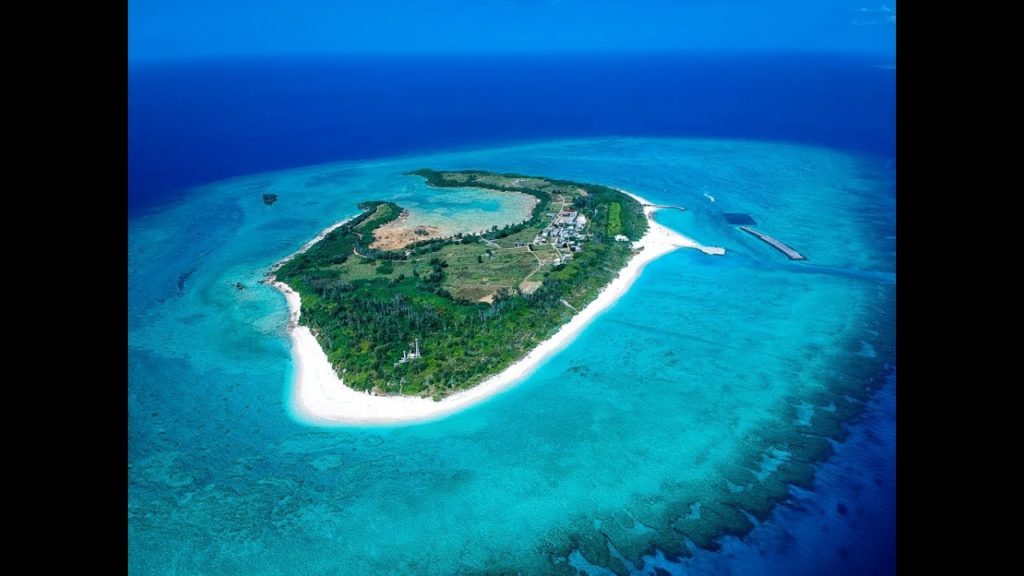 Okinawa Beach, Snorkeling, Drone 2018