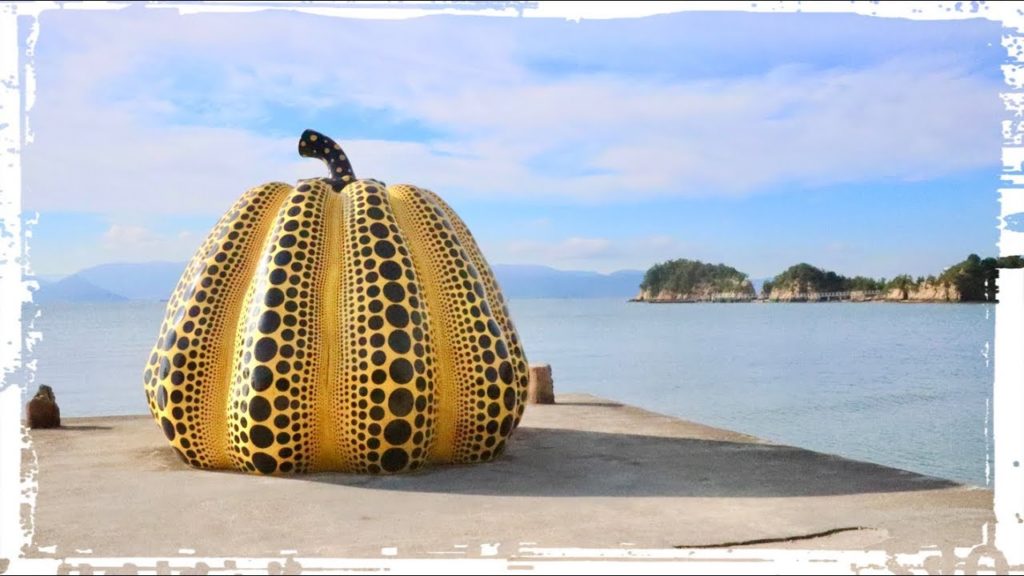 【直島】瀬戸内海の夕日と波の音【購入品紹介も】Naoshima Art Island,Japan