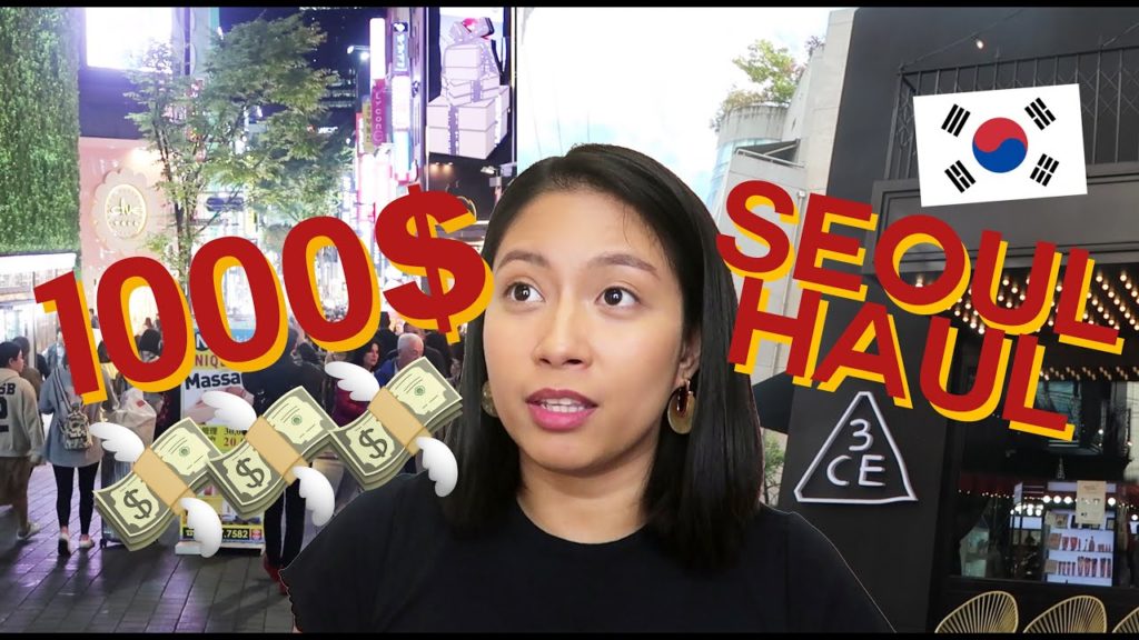$1000 Shopping HAUL at Seoul 2018 | COSRX, Innisfree, Chuu, LUSH, Gentle Monster $1000 Shopping HAUL at Seoul 2018 | COSRX, Innisfree, Chuu, LUSH, Gentle Monster