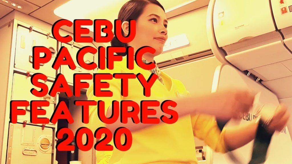 CEBU PACIFIC SAFETY FEATURES 2020