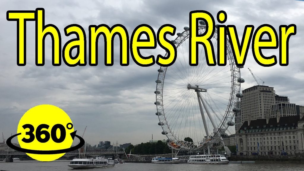 360° Video | London | Boat tour on the river Thames
