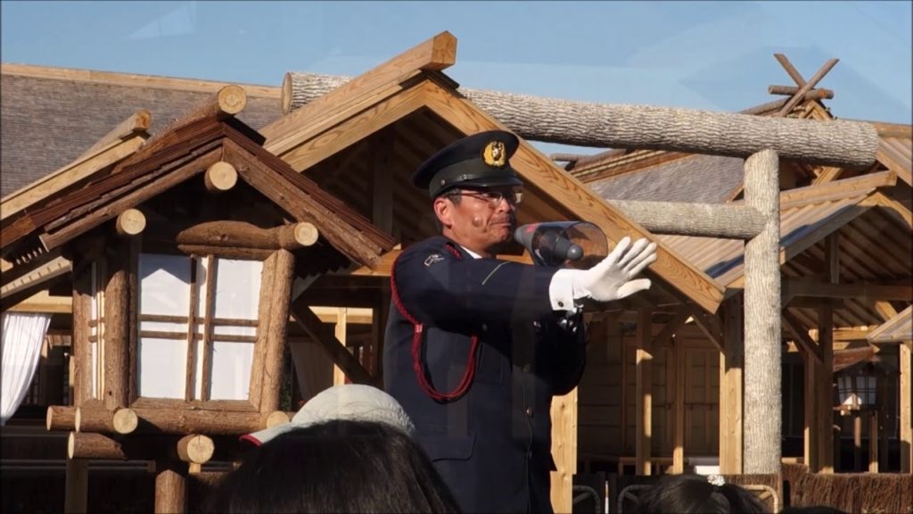Daijō sai rite venue on the Imperial Grounds in Tokyo