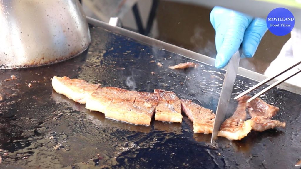 【Japan Street Food】Steak Japanese Wagyu Kobe Beef 神戸牛ステーキ