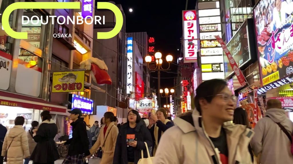 A trip to the DOUTONBORI in Osaka Japan