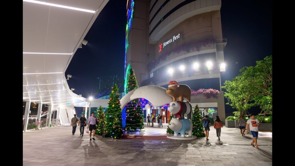 [4K] 2020 Walking inside "The Mall Bangkae" shopping mall walk from MRT station, Bangkok