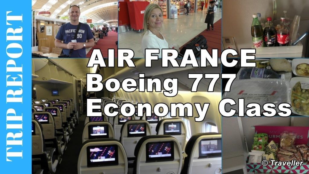 TripReport - Air France Boeing 777 Economy Class Paris CDG to Singapore - Air France Flight Review