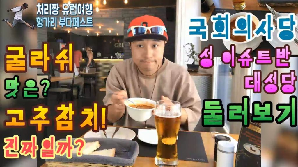 [처리짱]유럽#58 헝가리 부다페스트 여행 /굴라쉬 맛은 정말 고추참치? / 부다페스트 맛집  그레이 구스 레스토랑/ 국회의사당 및 성 이슈트반  Hungary Budapest