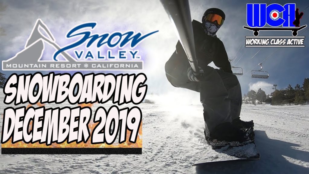 Snowboarding Snow Valley