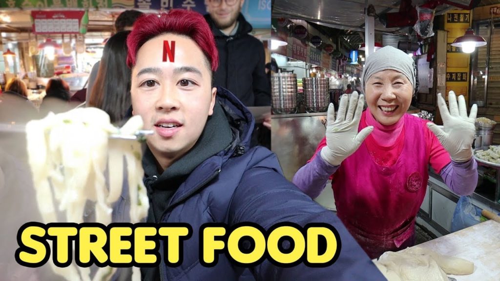 STREET FOOD IN KOREA (Netflix) ft. Staying at a Traditional Korean House | HANOK
