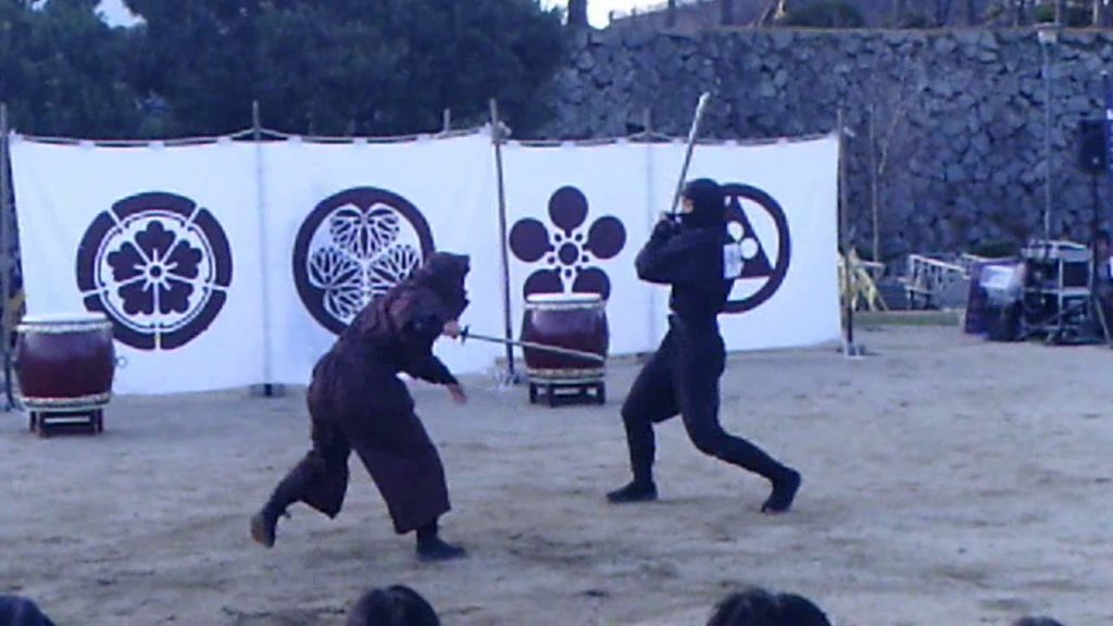 Ninjya performance show in Japan