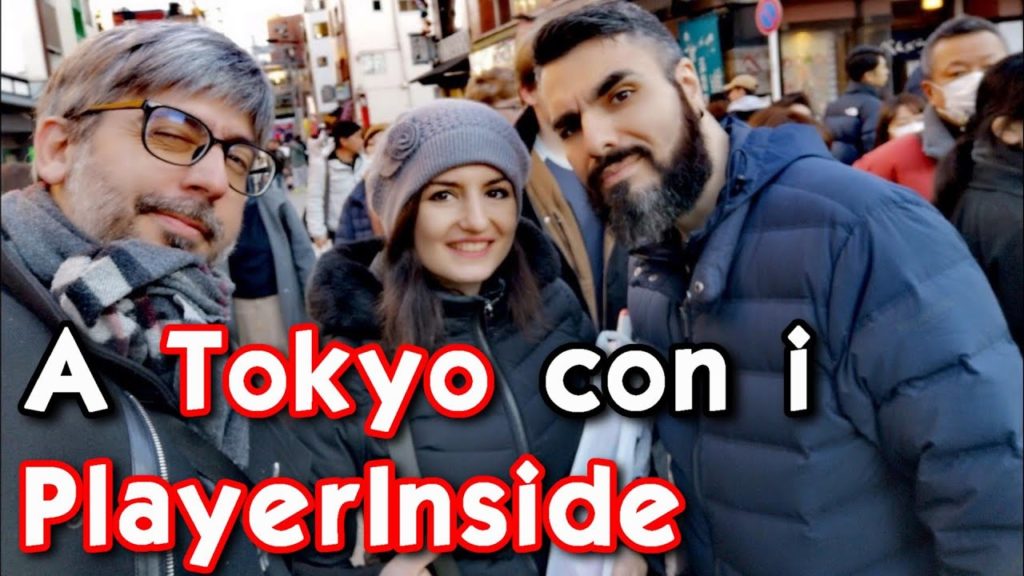 Con i PlayerInside a Tokyo! - Vivi Giappone  @PLAYERINSIDE