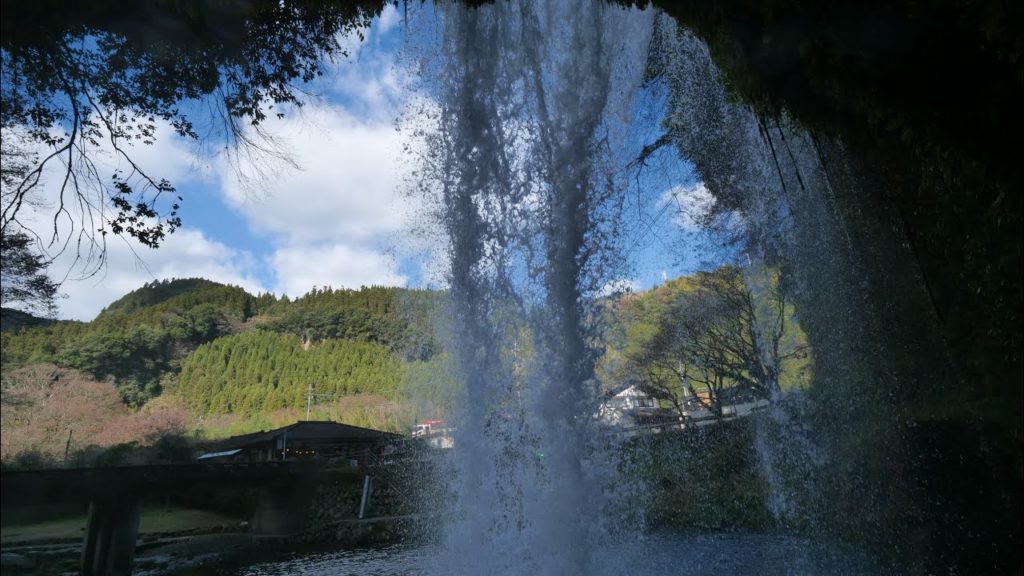 JG☆☆8K HDR 大分 慈恩の滝の裏側を巡る Oita,Kusu Jionnotaki