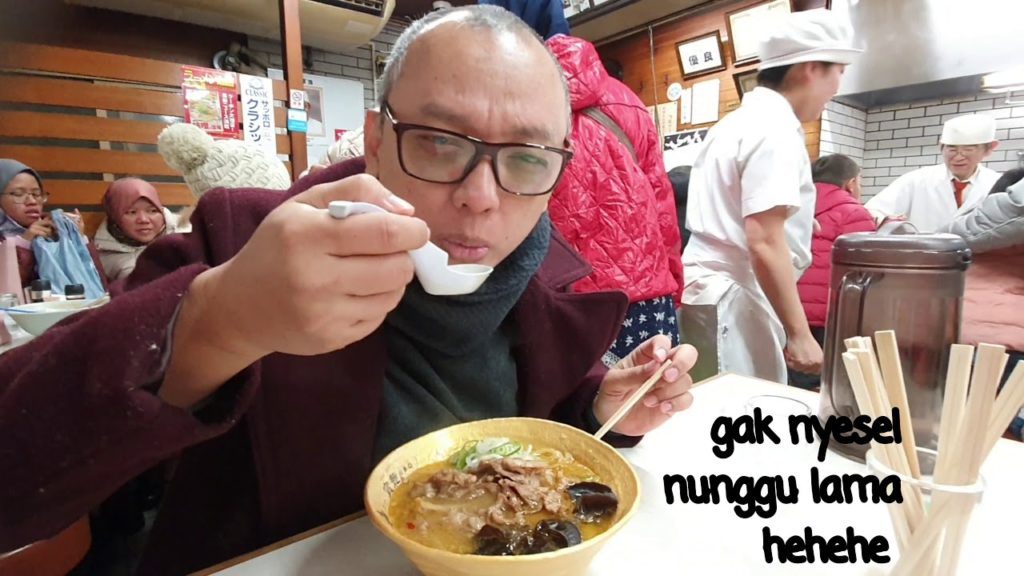 Ramen in Sapporo Japan - Danzo Family Vacation