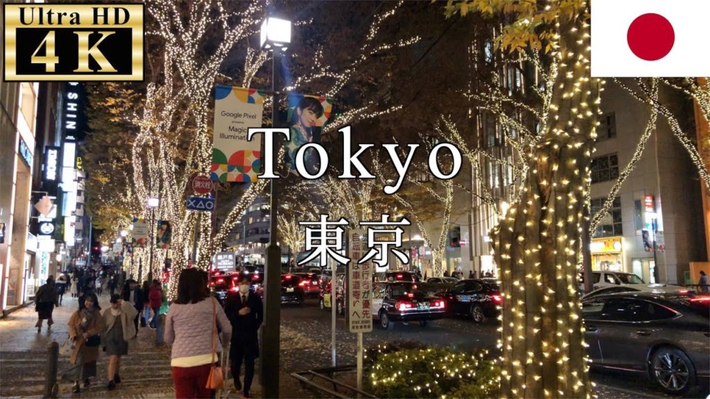 🇯🇵Tokyo Night Walk - Omotesando -