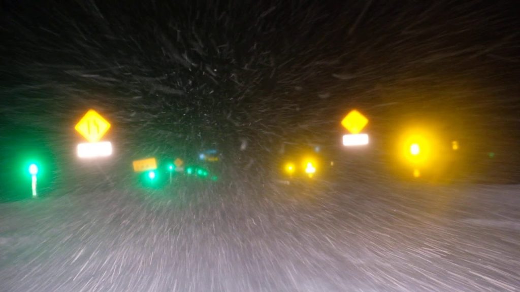 Driving through extreme snowfall and snow storm in Hokkaido, Japan. Driving through extreme snowfall and snow storm in Hokkaido, Japan.