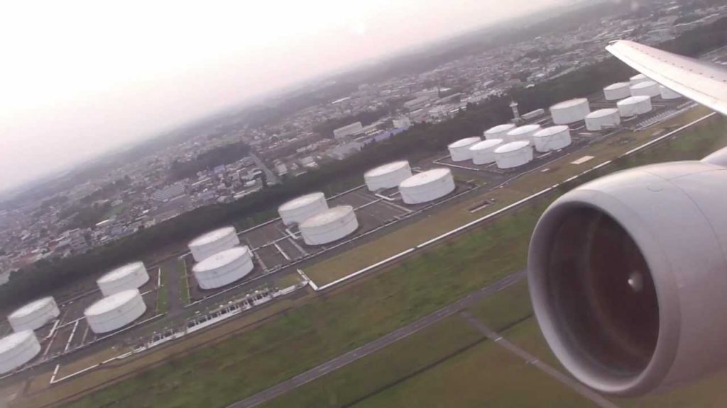 Tokyo, Narita (NRT) - Seattle (SEA) United Airlines #876 Takeoff With Channel 9