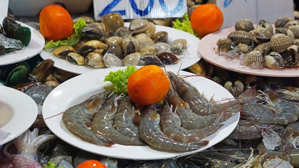 Thai Food And Cuisines - Street Food, Seafood, Exotic Fruits In Krabi, Thailand