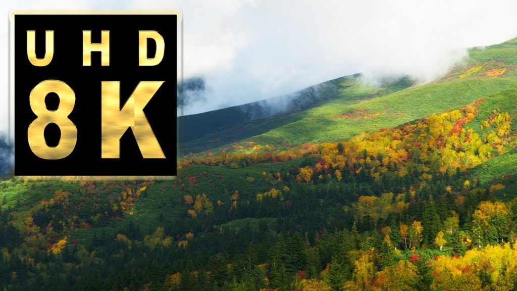 Japan 8K UHD Mt,Tokachi
