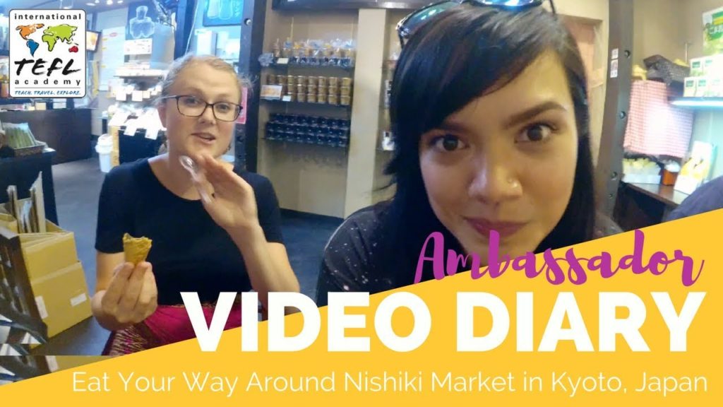 Eat Your Way Around Nishiki Market While Teaching English in Kyoto, Japan