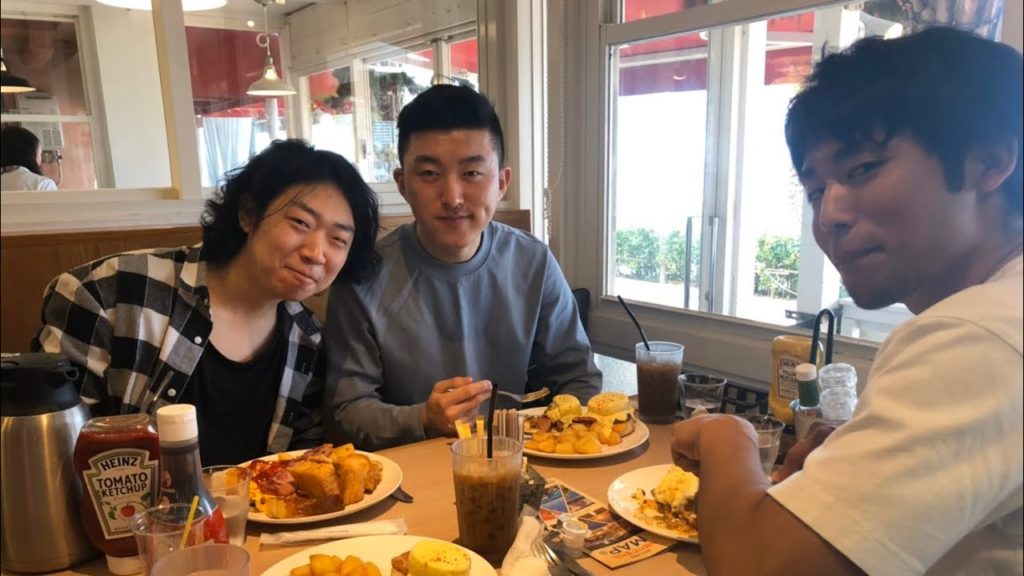 호주에서 만난 인생친구들을 오키나와에서 만나다 Korean man visits in Okinawa to meet dear friends