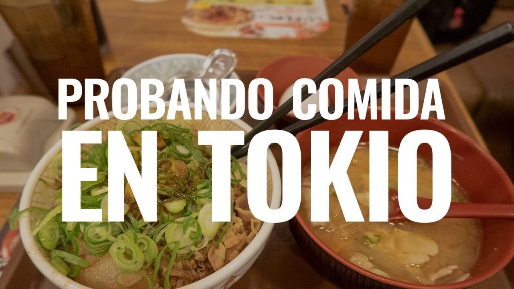 PROBANDO COMIDA EN TOKIO #1 - JAPÓN 🇯🇵|| Comiviajeros.com🌍