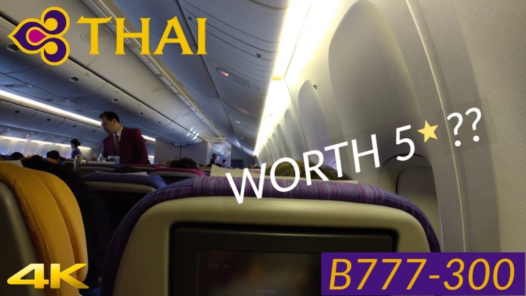 Is Thai Airways Economy Really Worth 5 Stars? | B777-300 | BKK-CNX