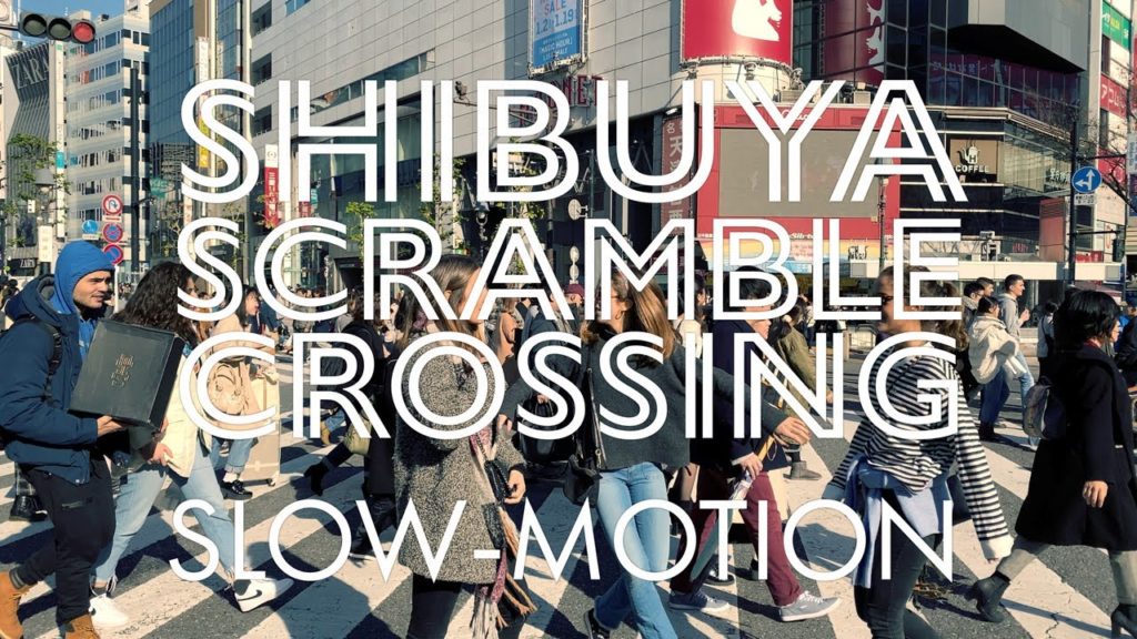 #05 Shibuya Scramble Crossing Tokyo Japan ~ Slow-Motion｜渋谷スクランブル交差点タイムラプス iPhone 11 Pro