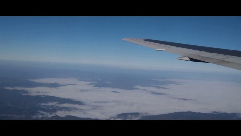 広島空港から離陸 SONY Xperia 10 Plus *10