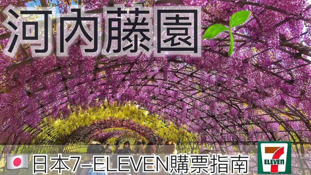 河內藤園 日本7-ELEVEN 購票指南 紫藤花 九州福岡