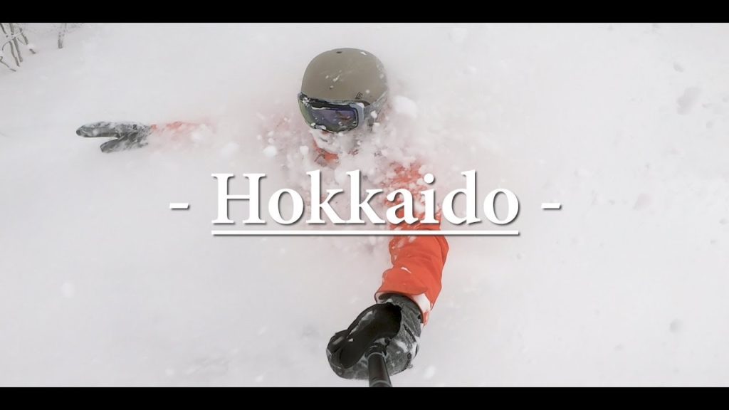 Snowboarding in Hokkaido