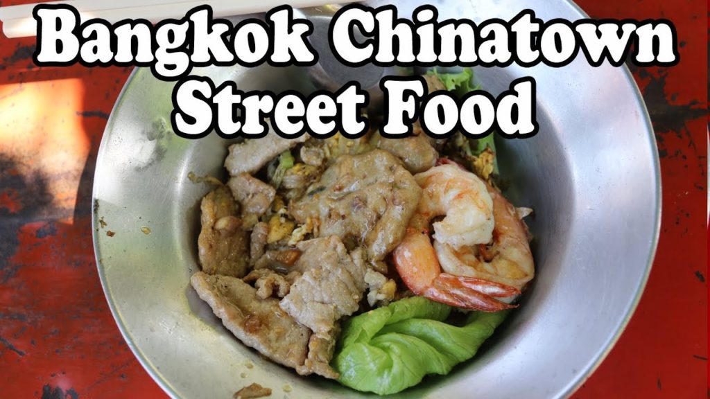 Thai Street Food | Daytime Food Tour in BANGKOK CHINATOWN. Lunch in Yaowarat