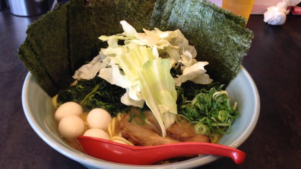アキーラさん堪能①静岡県吉田町・松壱家・豚骨醤油ラーメン増し増し！Ramen,Matsuichiya in Yoshida-town in Shizuoka prefecture,Japan