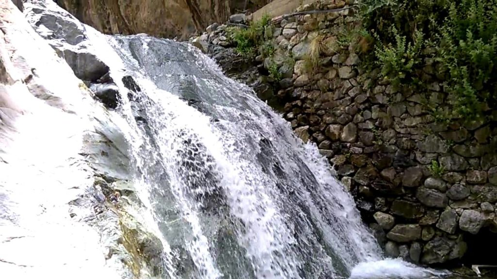 The second largest waterfall at Ourika, Morrocco