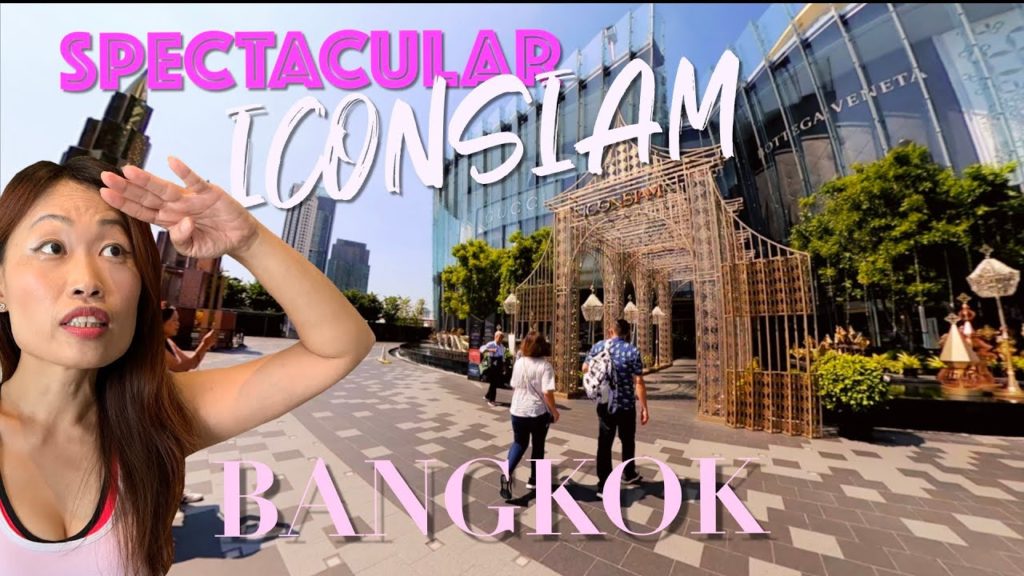 New Bangkok Shopping Mall, ICONSIAM. 曼谷购物天堂. Thai Cultural Dance Show. GoPro Max.