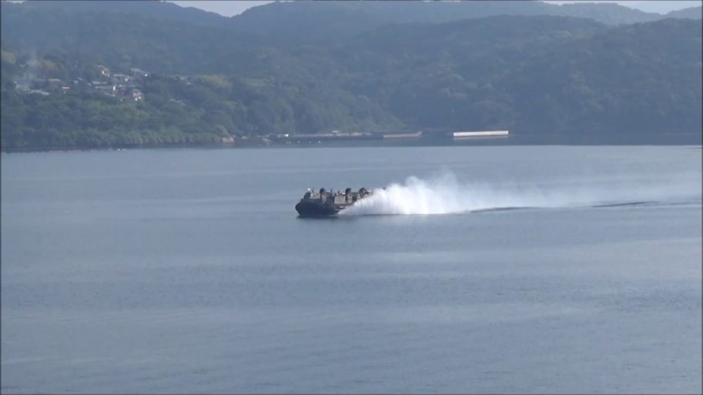 【米海】佐世保湾口にてワスプを撮影