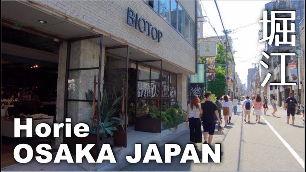 Osaka Horie (堀江) Orange Street - It is called Daikanyama in Osaka [4K] POV