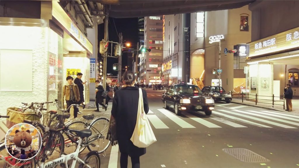 ZARD The way to find 4K 60FPS  Osaka Umeda Japan 大阪府 梅田 日本