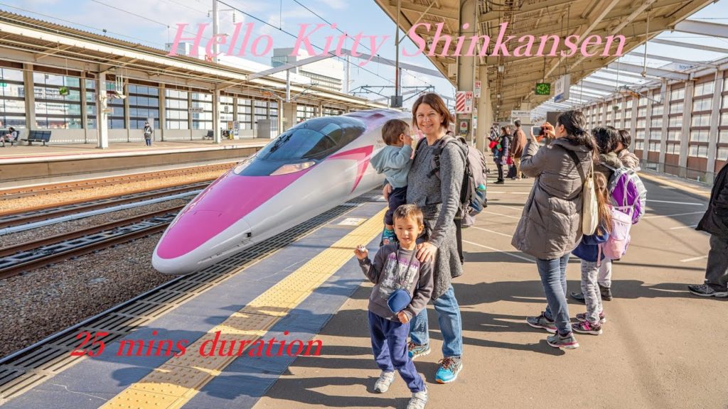 Our Family’s Hello Kitty Shinkansen Experience / Japan Trip 2020 (4K)