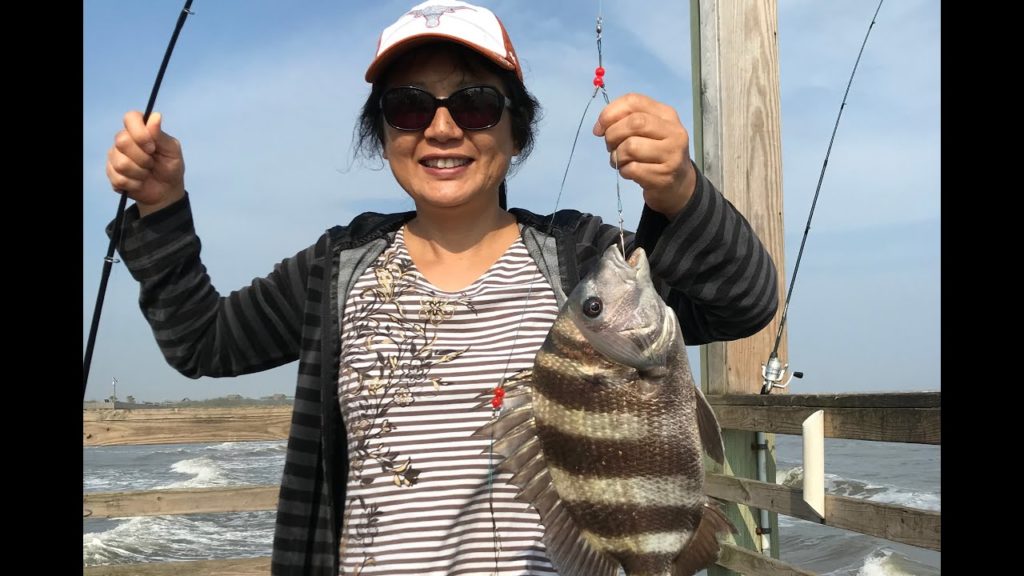 FunAmericanLife 7:  Catch and cook whole sheepshead with backyard organic vegetables