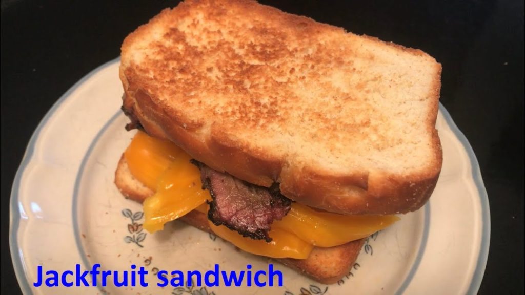 FunAmericanLife 29:  Make jackfruit sandwich, DELICIOUS