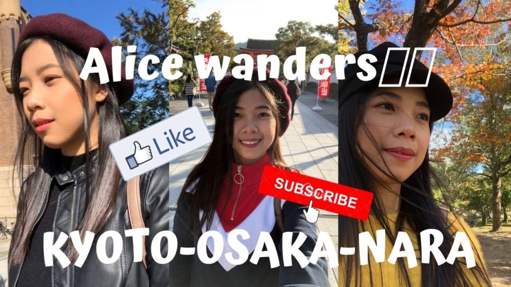 vlog#1 Kyoto-Nara-Osaka