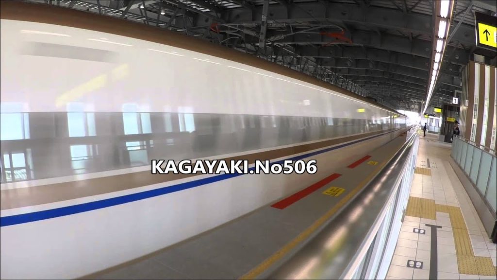 bullet train Japan The Shinkansen passage animation, the Hokuriku area Shinkansen