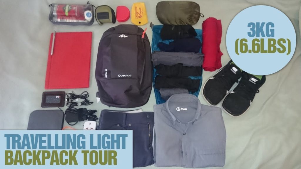 Travelling Light 3kg (6lbs) backpack with laptop Travelling Light 3kg (6lbs) backpack with laptop