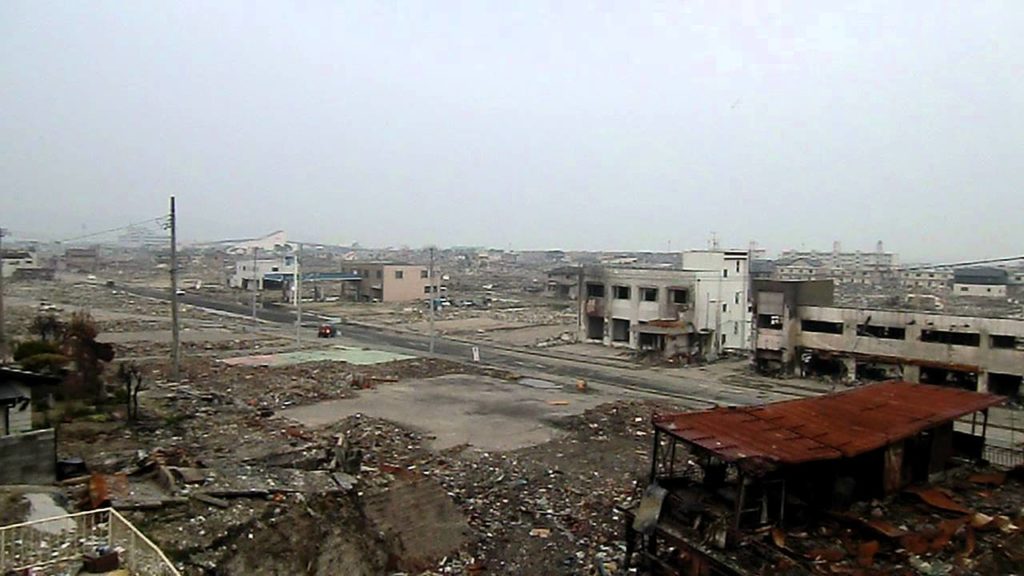Trevor Kew - A Hilltop View of Ishinomaki, Three Months after the Tohoku Tsunami