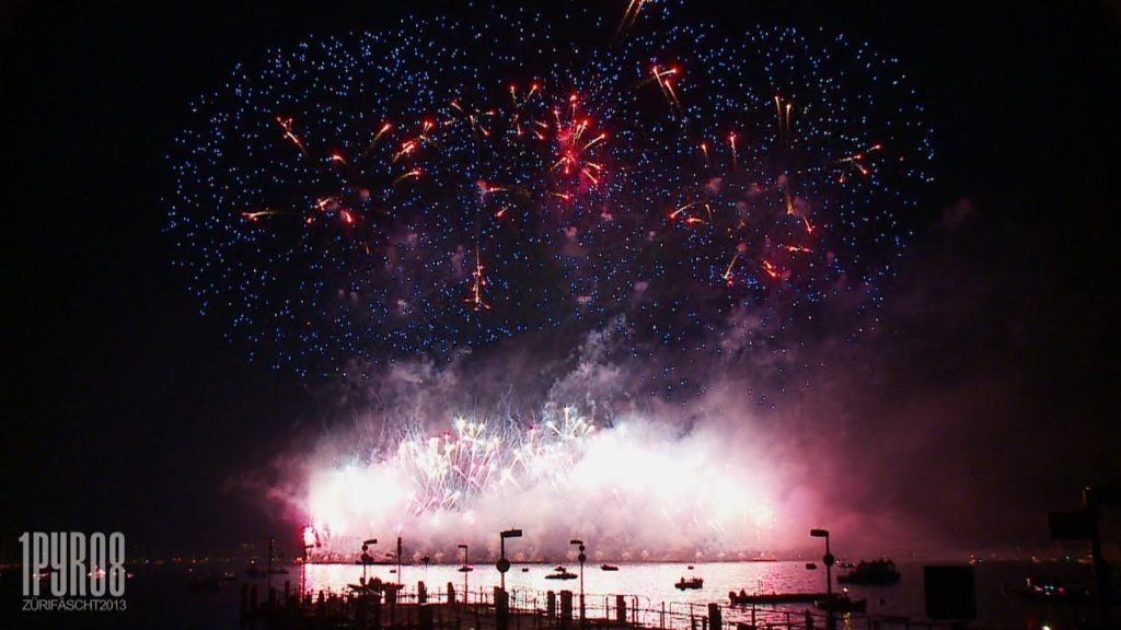 ᴴᴰ Züri Fäscht 2013 | Feuerwerk vom Freitag