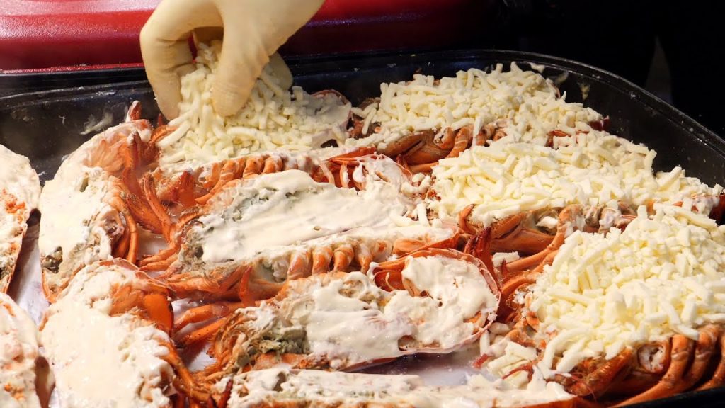 6,900원짜리 치즈 랍스터 / $6 cheese lobster / korean street food